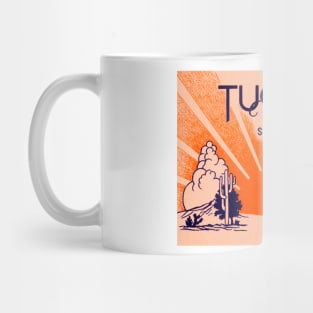 1940s Vintage Tucson Arizona Mug